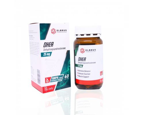 DHEA (Dehydroepiandrosteron) 25 mg Elbrus Pharmaceuticals