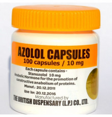 Azolol capsules 10mg British Dispensary