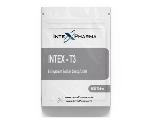 Intex - T3 25mcg Intex Pharma