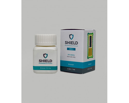 Anavar 10mg Shield Pharma