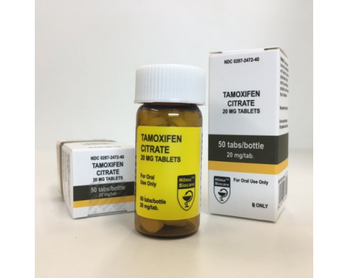 Tamoxifen Citrate 20mg Hilma Biocare